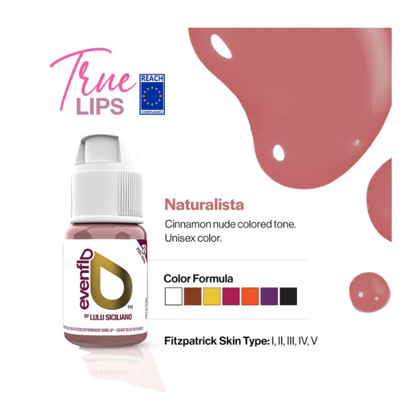 Evenflo - Lip Pigments - TRUE LIPS Set (6 x 15ml)