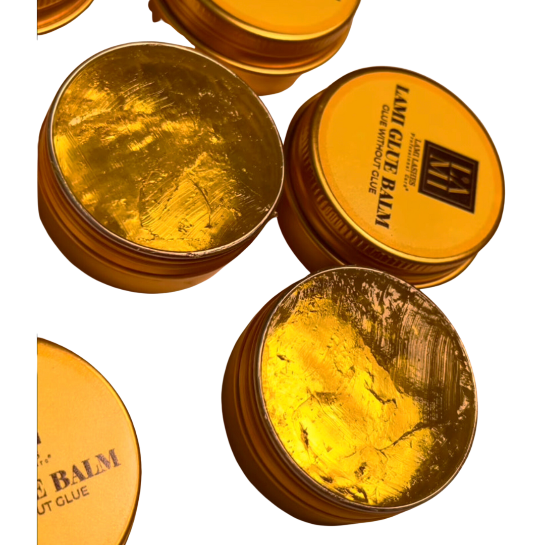 Lami Lashes - Lami Glue-Balm - Glue without glue, 30g (Banana)