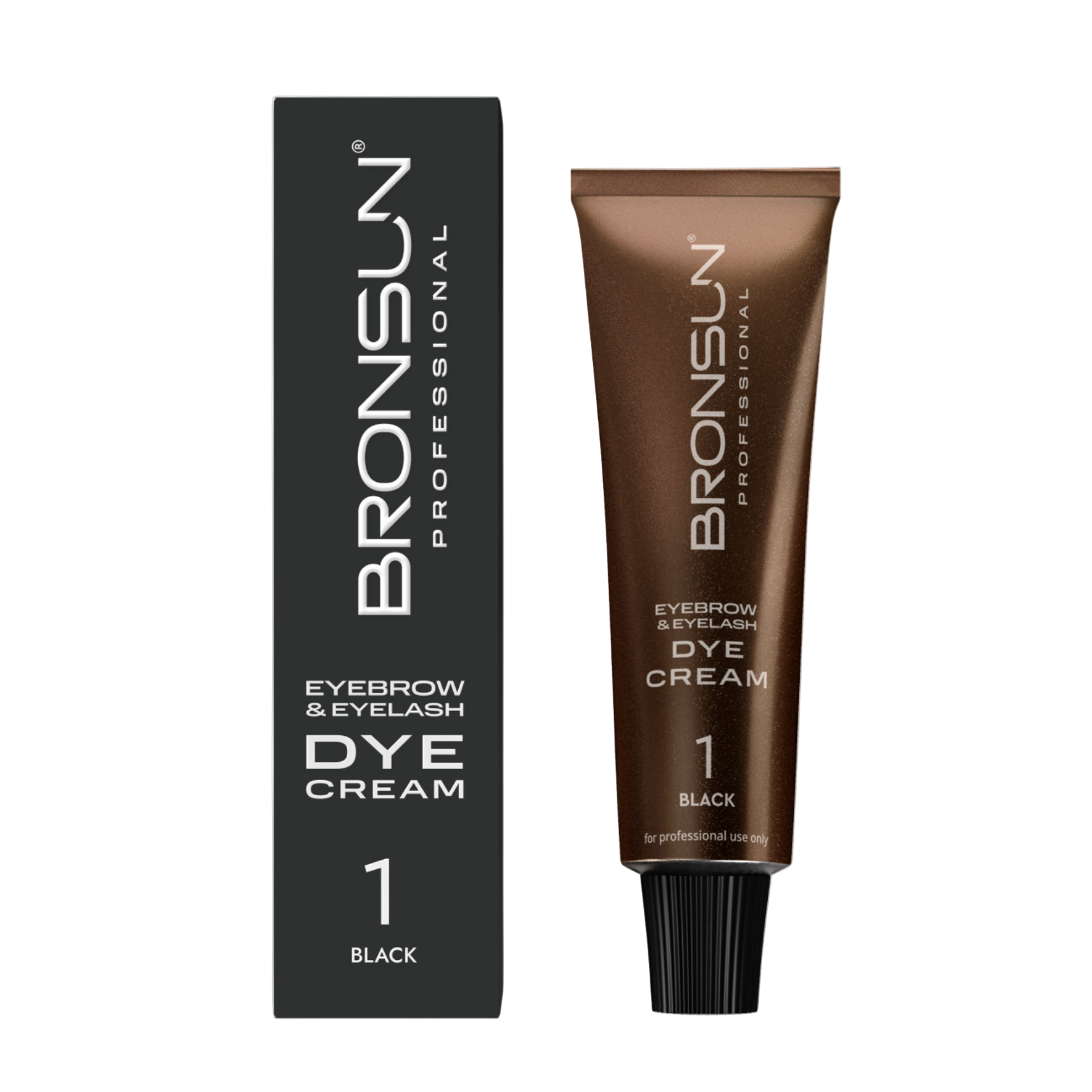Bronsun - Eyebrow & Eyelash Cream Dye, 7 Colours