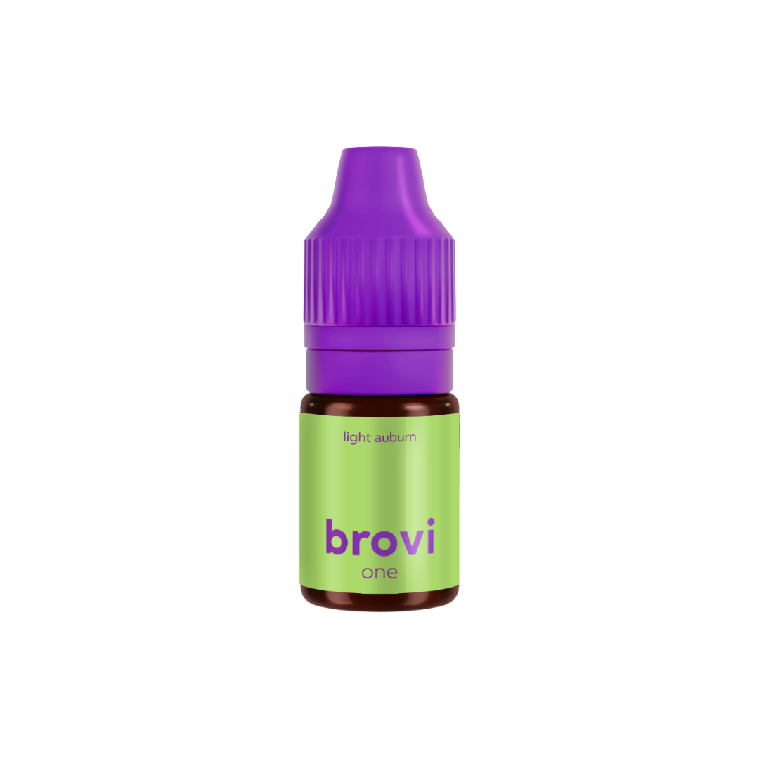 BROVI - One Inorganic Pigment - Light Auburn, 5ml