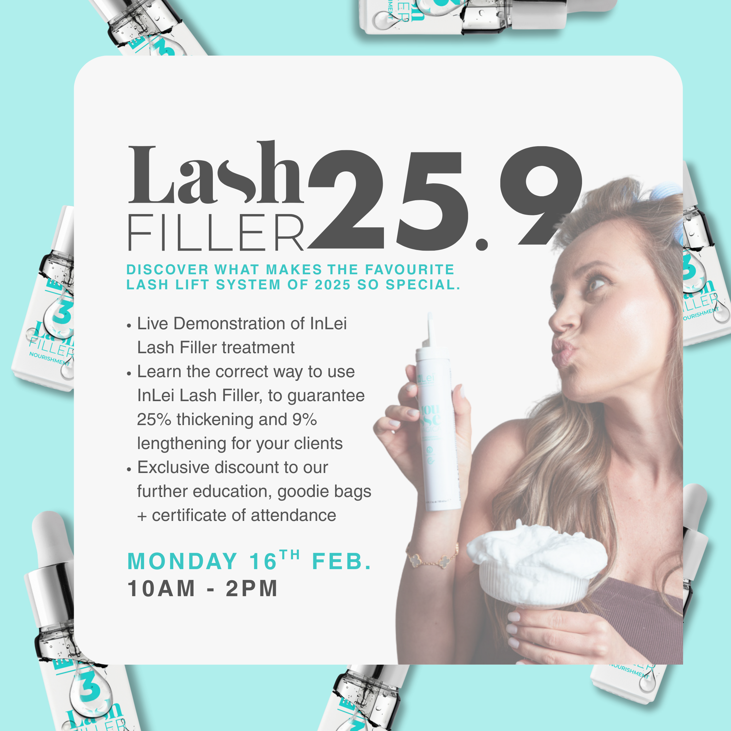 InLei Lash Filler Masterclass