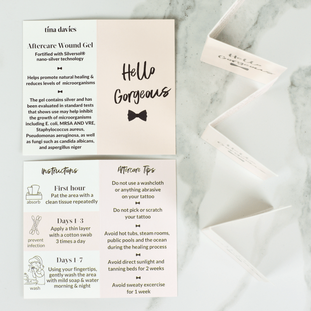 Tina Davies - Aftercare Wound Gel, 5g (10pcs)