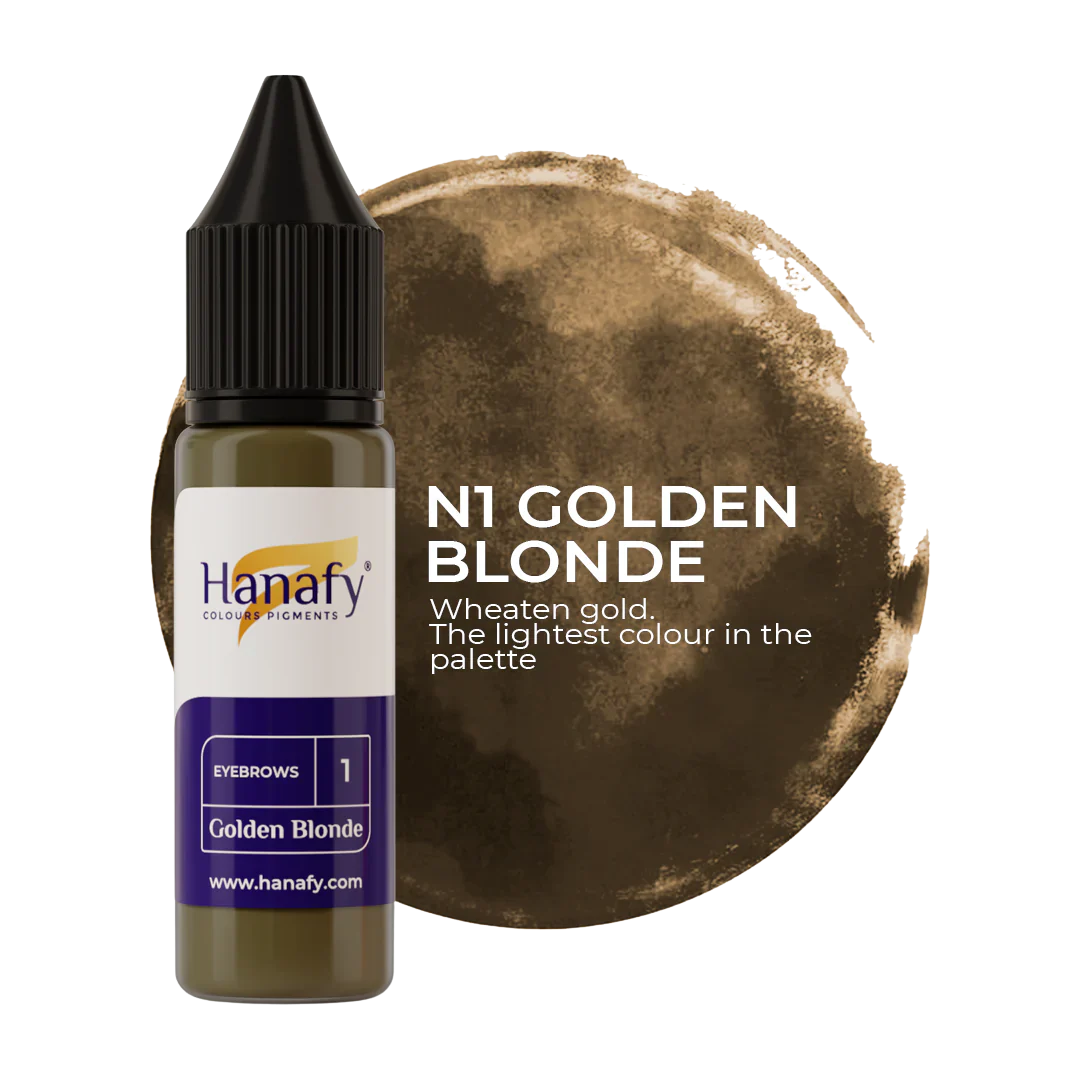 Hanafy - Brow Pigment - N1 Golden Blonde, 15ml