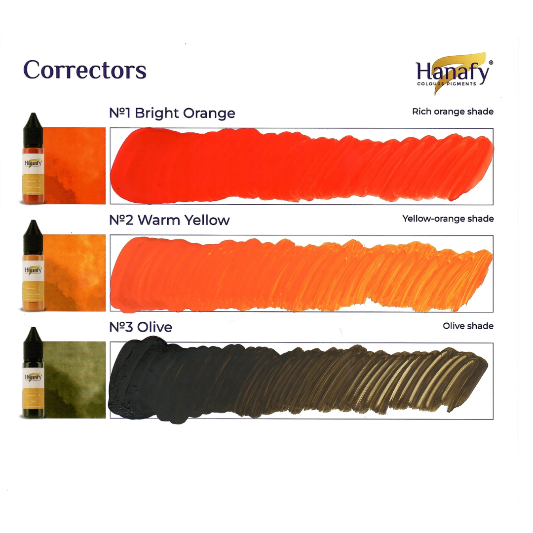 Hanafy - CORRECTOR N1 - Bright Orange, 15ml