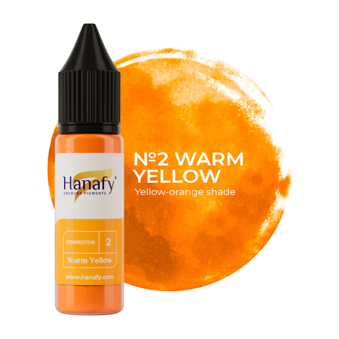 Hanafy - CORRECTOR N2 - Warm Yellow, 15ml