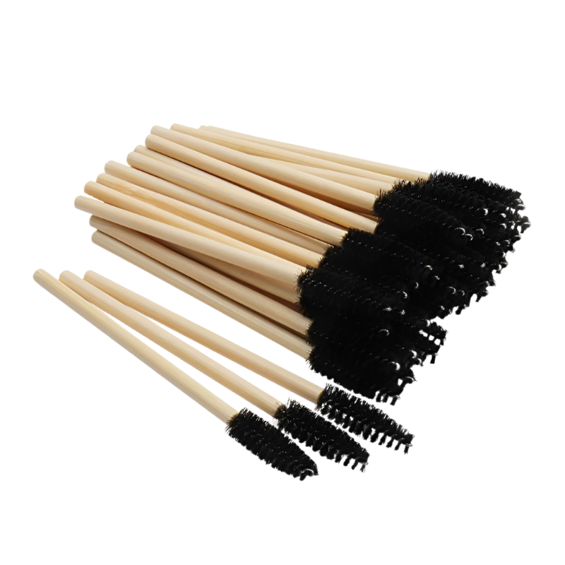 Eco-Friendly Bamboo Mascara Wands - Black