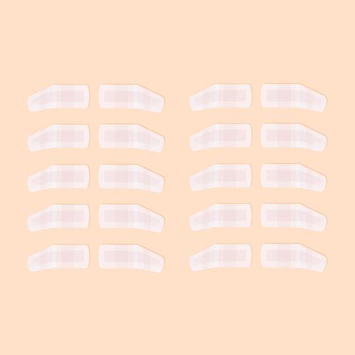 Dry Brow - Aftercare Waterproof Covers for Eyebrows (10 Pairs)