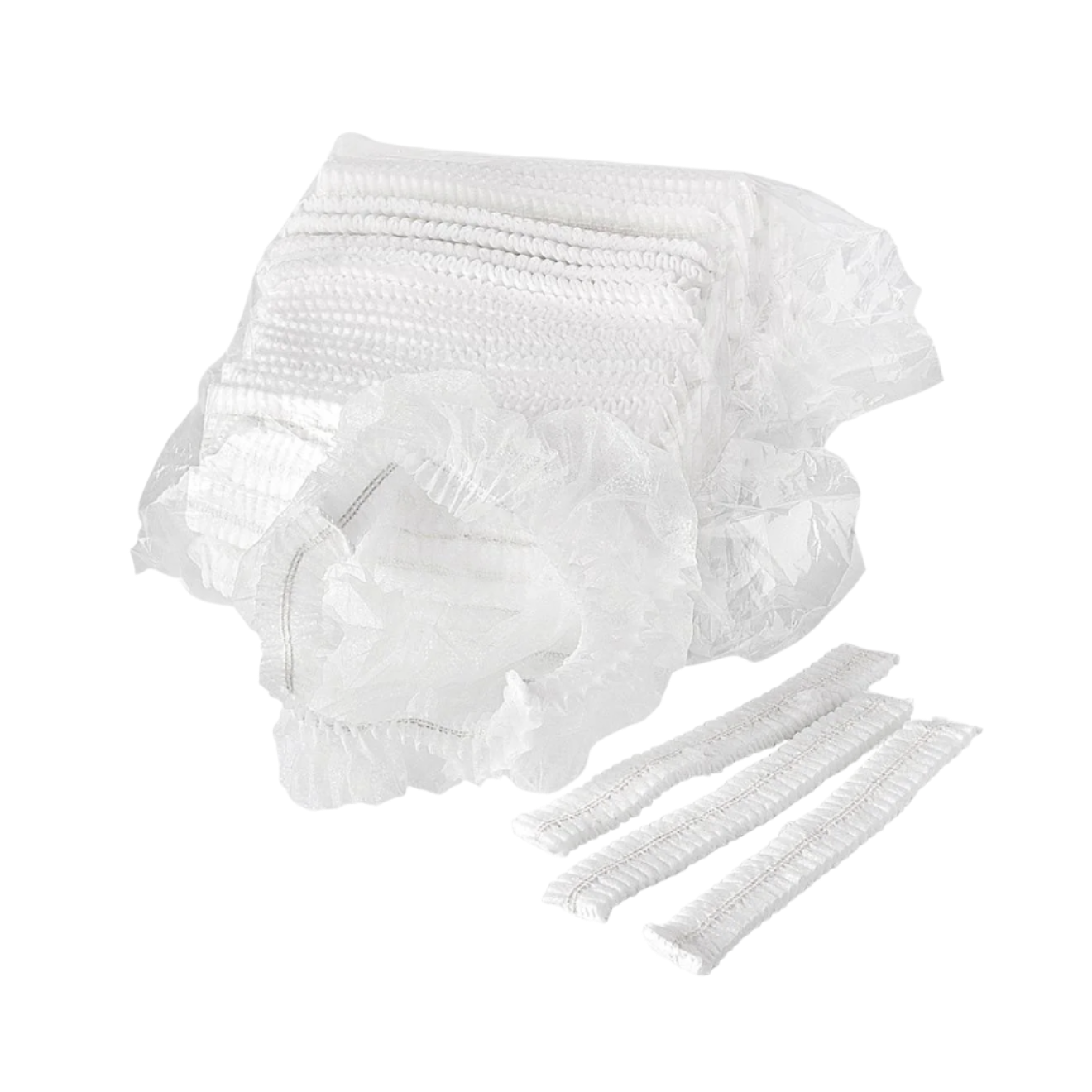 Disposable Hair Caps - White (100pcs)