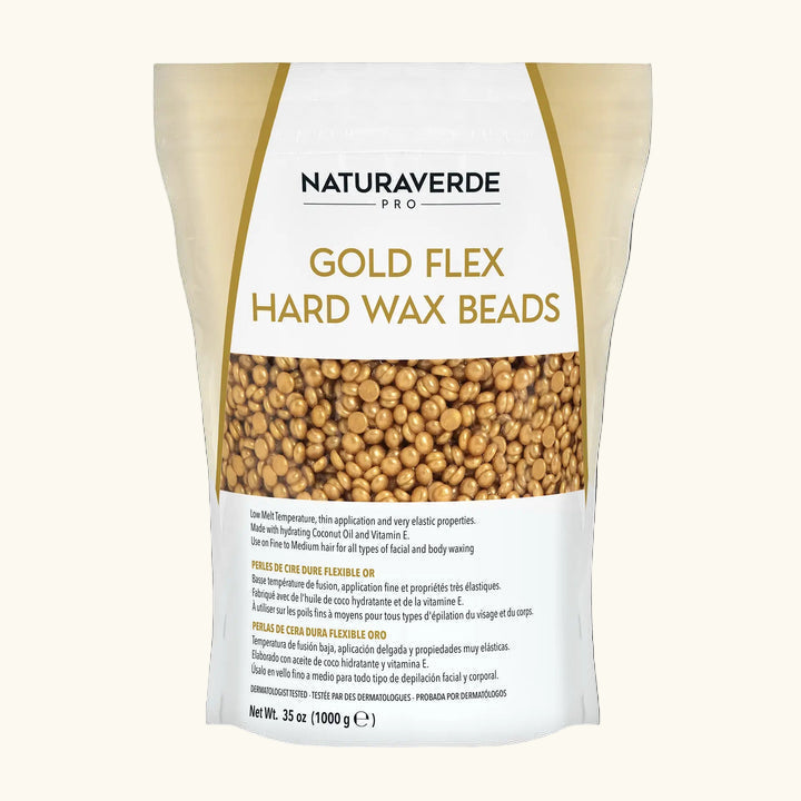 Naturaverde Pro - Gold Flex Hard Wax Beads (1kg)