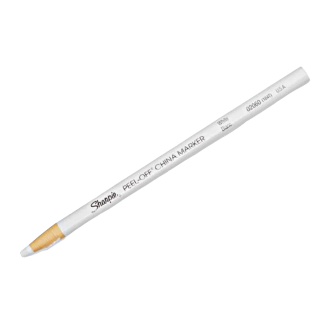 Sharpie Pro Wax China Marker - White
