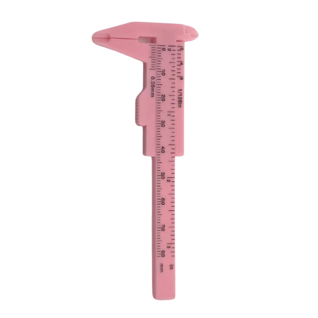 Mini Measurement Caliper - Baby Pink (80mm)