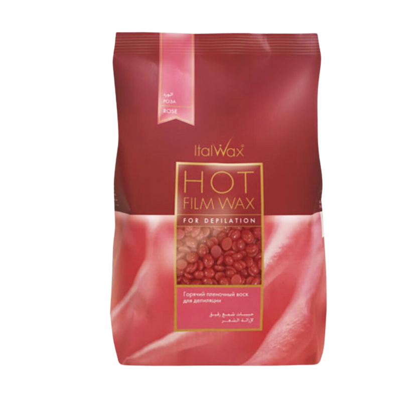 Italwax - Hard Wax Rose, 1kg *EXPIRES 10/2026*