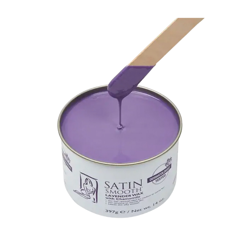 Satin Smooth - Lavender Wax with Chamomile, 396g