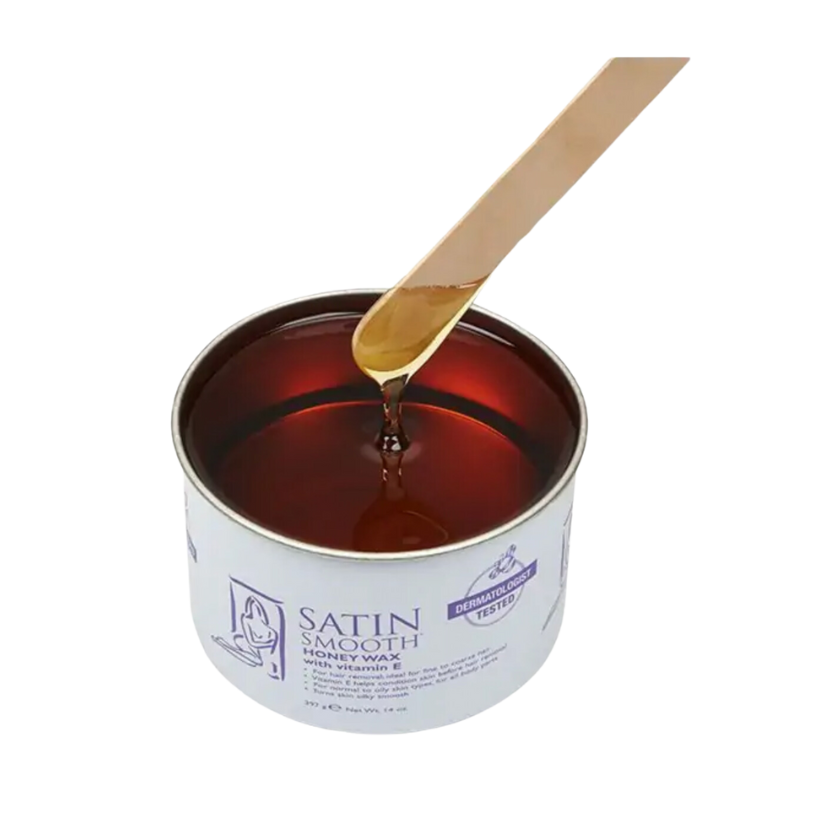 Satin Smooth - Honey Wax With Vitamin E, 396g