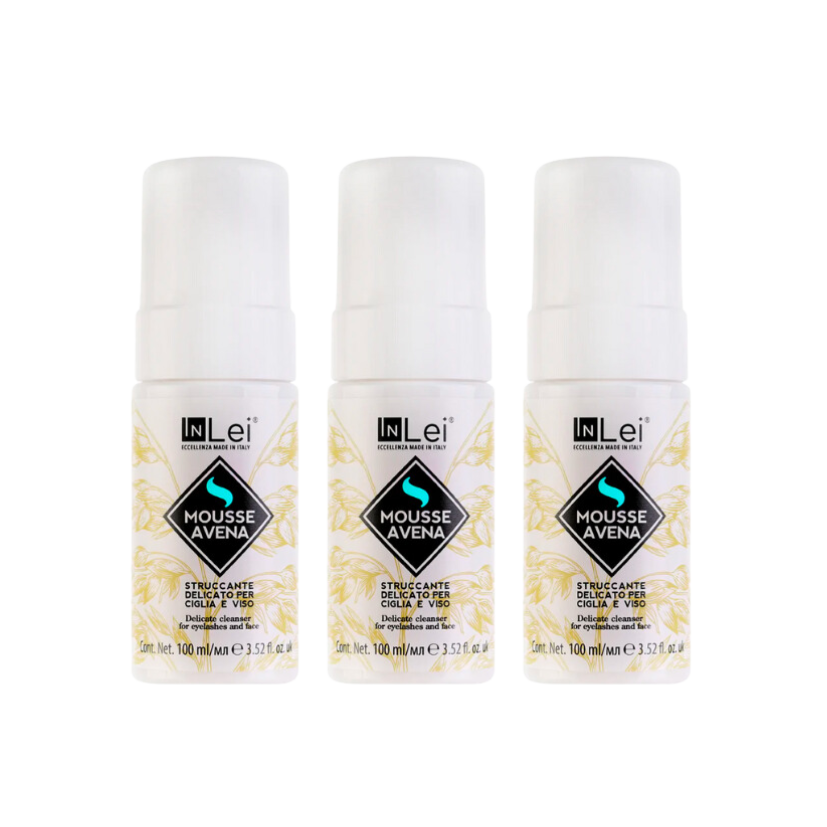 InLei® - Delicate Mousse Cleanser, Avena (100 ml) (Wholesale 3 pack, RRP $32.95 Each)