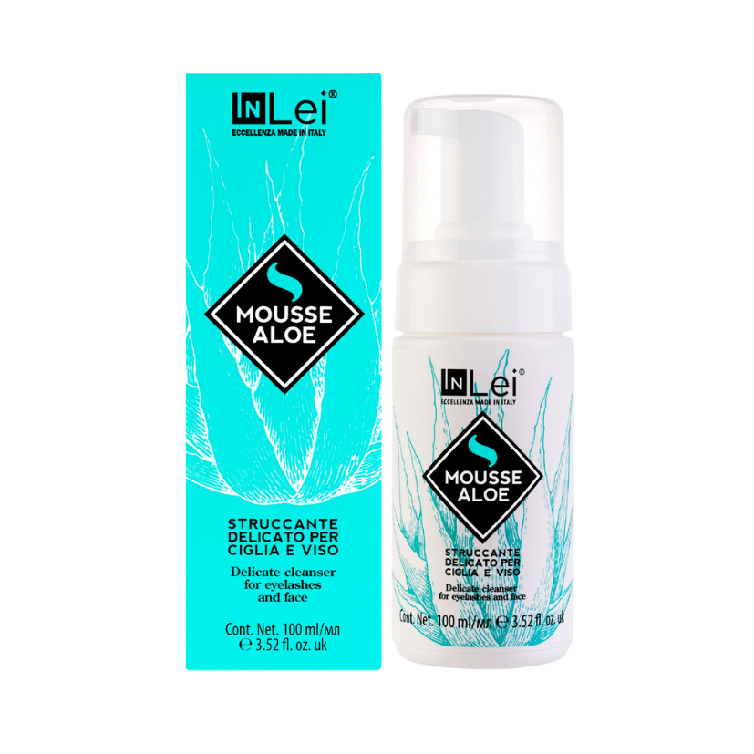 InLei® - Delicate Mousse Cleanser, Aloe (100 ml) (Wholesale 3 pack, RRP $32.95 Each)