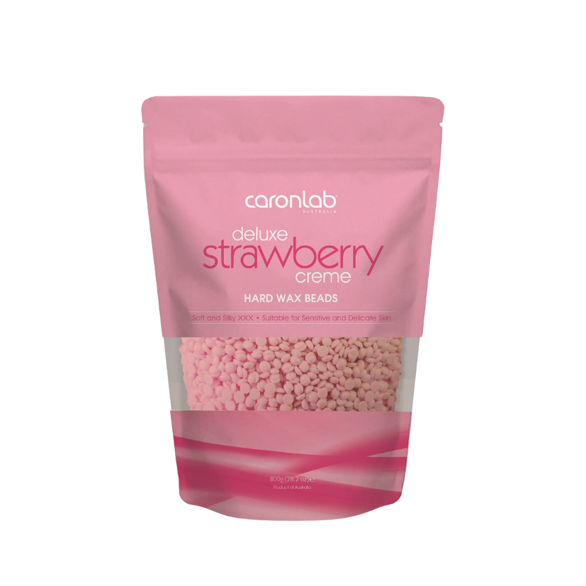 Caronlab - Strawberry Creme Hard Wax Beads, 800g