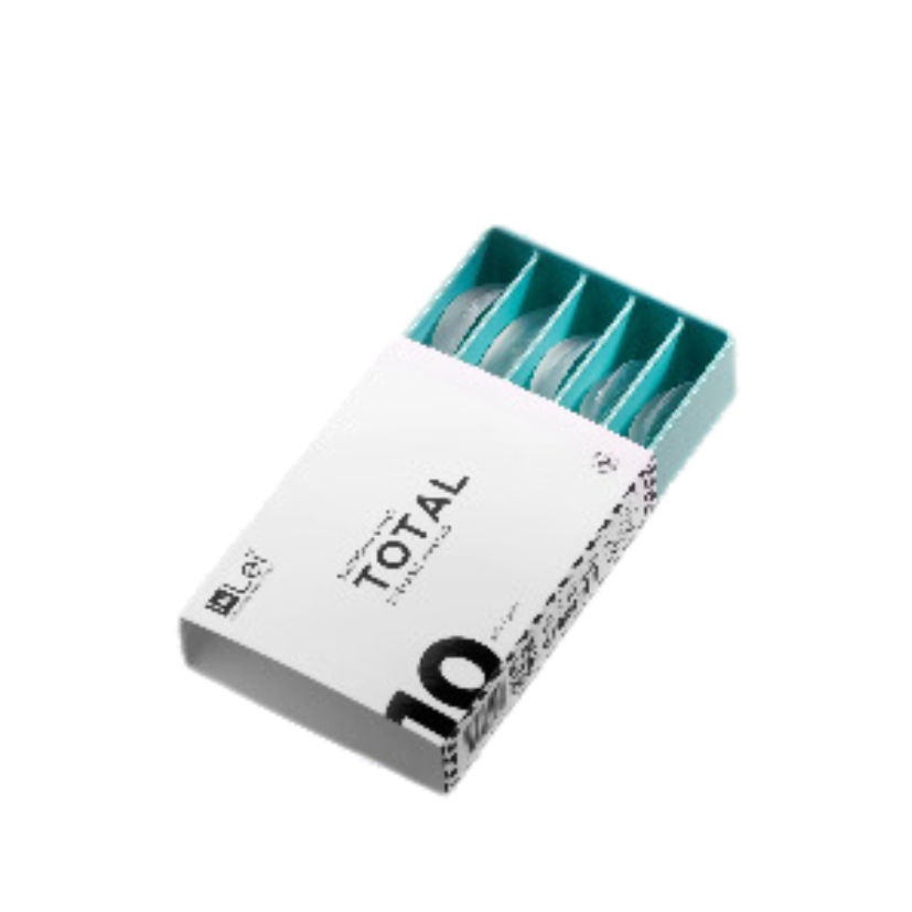 InLei® - TOTAL - Silicone shields, 10 SIZES MIX (S to XXL in both curls!)