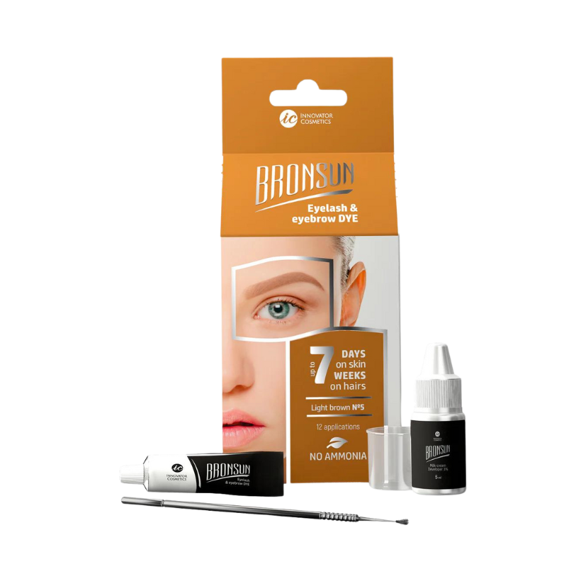 Bronsun - Eyelash and Eyebrow Dye Home Kit (Choose Your Colour)