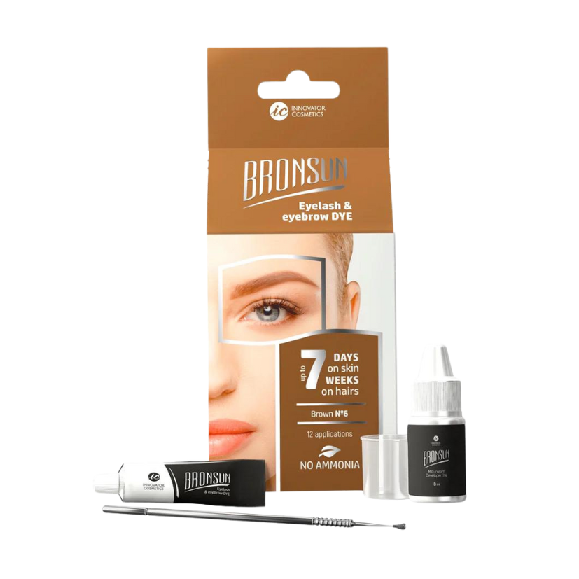 Bronsun - Eyelash and Eyebrow Dye Home Kit (Choose Your Colour)