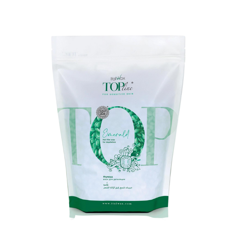 Italwax - Hard Wax Emerald Top Line, 750g