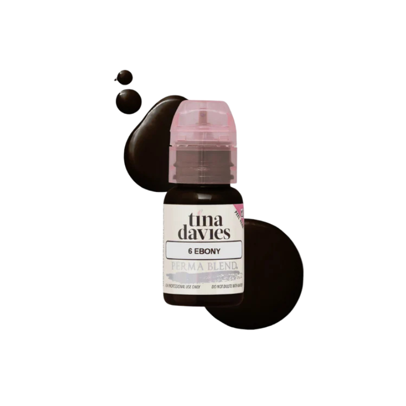 Tina Davies- I Love Ink BROW Pigment - Ebony 15ml