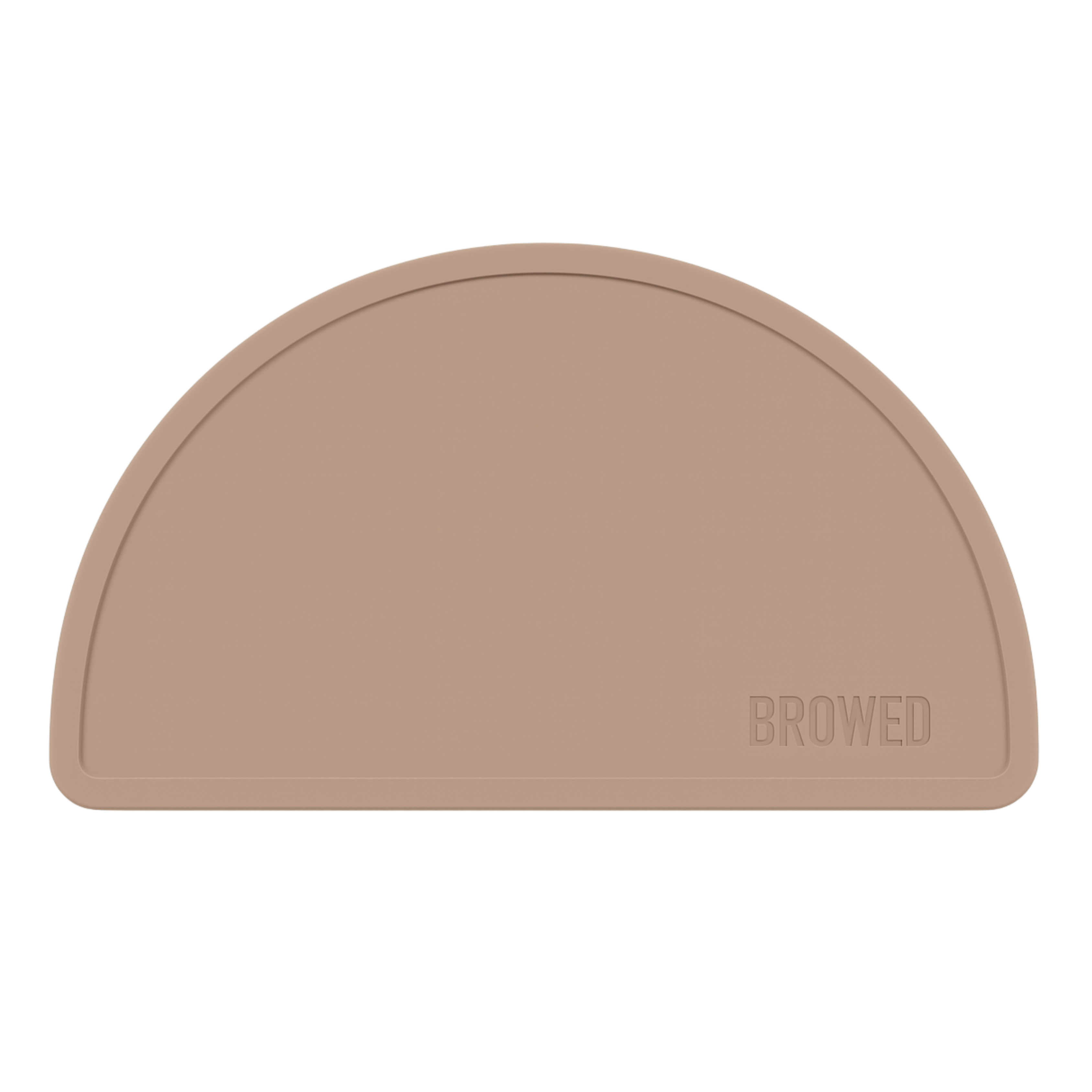 Browed - Silicone Table Protector, Light Brown