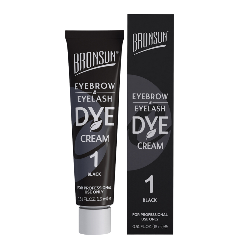 Bronsun - Eyebrow & Eyelash Cream Dye, 7 Colours