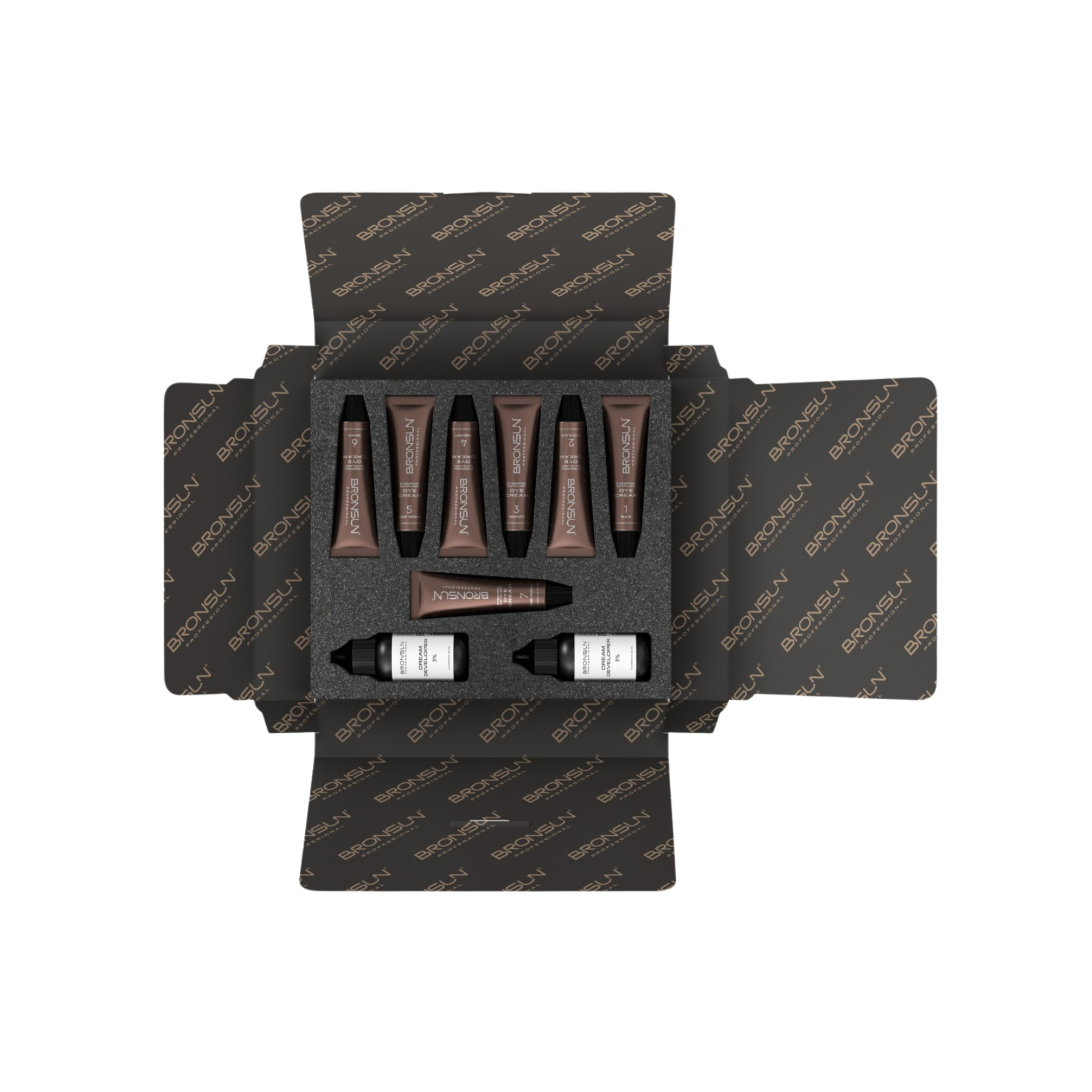 Bronsun - Cream Dye Set with Developer