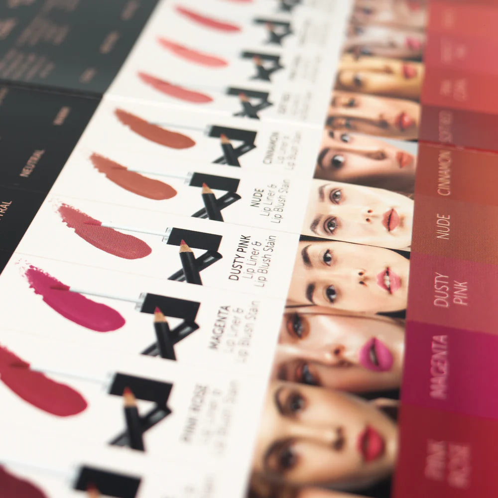 Tina Davies - I ๐ INK Lip Color Chart
