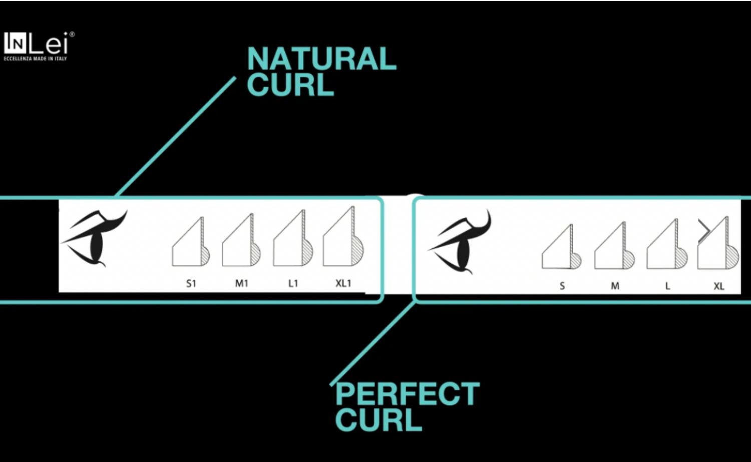InLei® - ONE - Individual Size Lash Shields