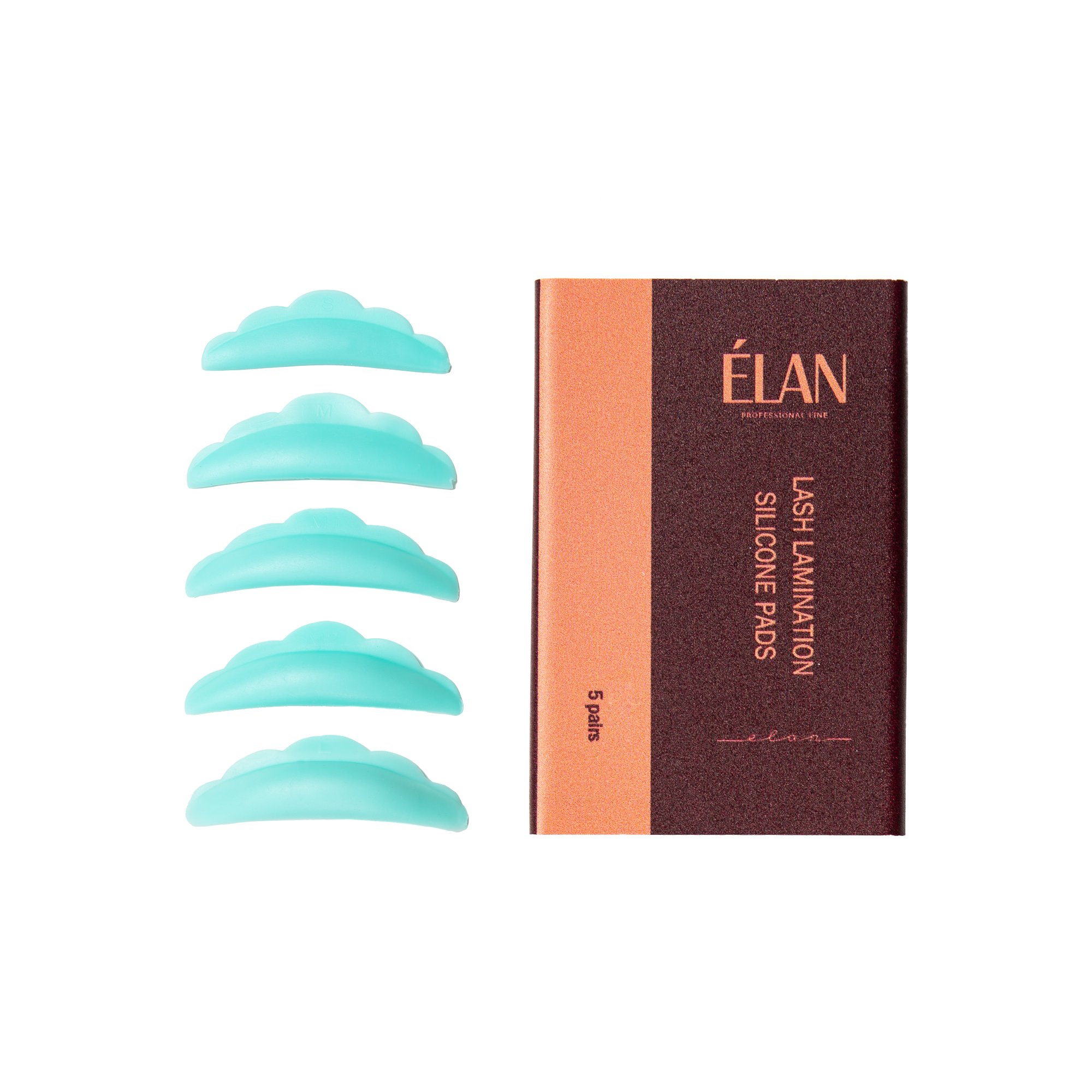 ÉLAN - Silicone Pads for lash lifts - (Size M, 5 pairs)