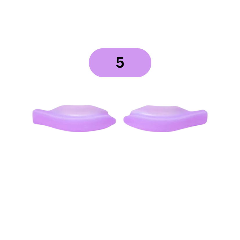 Katya Vinog - Silicone shields for lash lift / Lavender (8 Sizes Available)