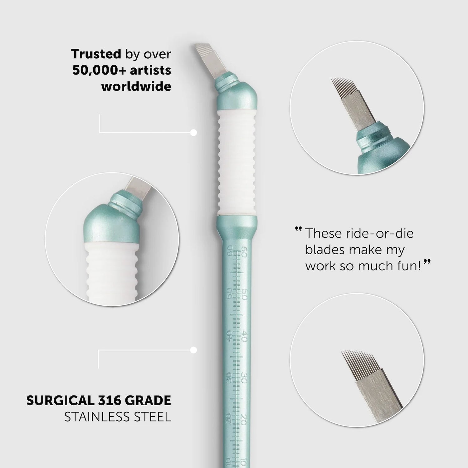 Tina Davies - 14 Curved Microblades