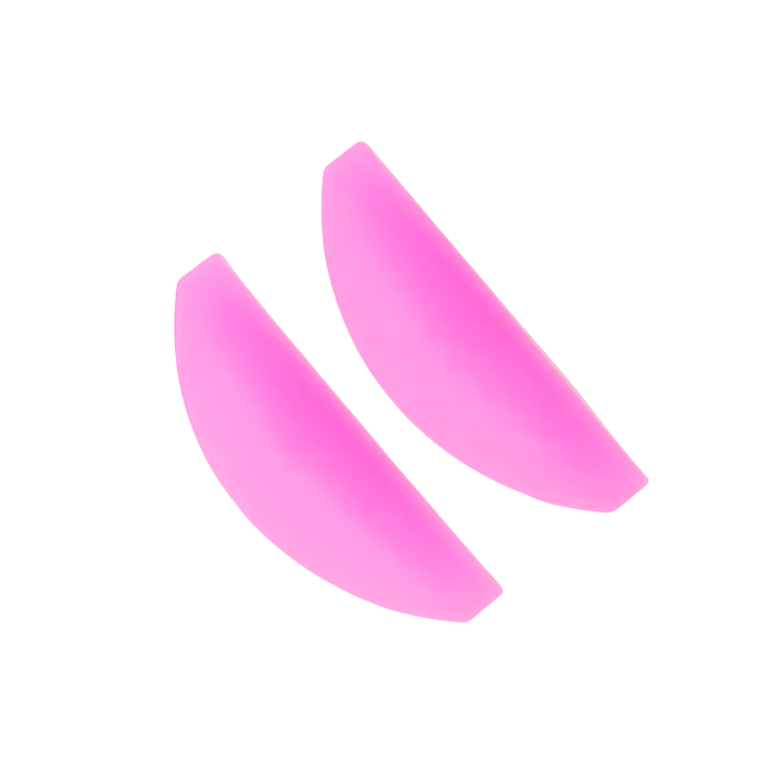 Thin Korean Lash Lift Shields - Hot Pink , 1 Pair