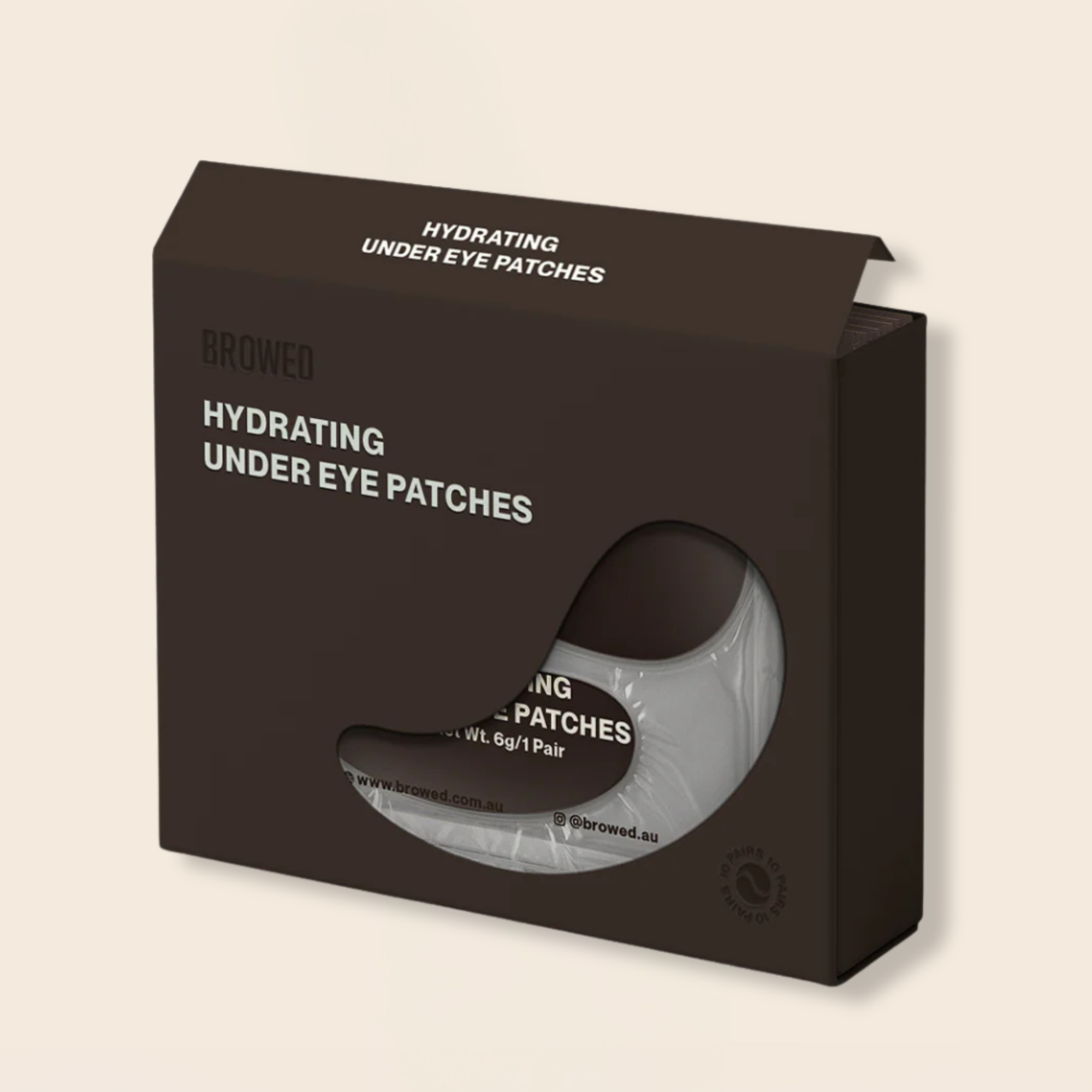 Browed - Hydrating Under Eye Patches (10 pack in a box)