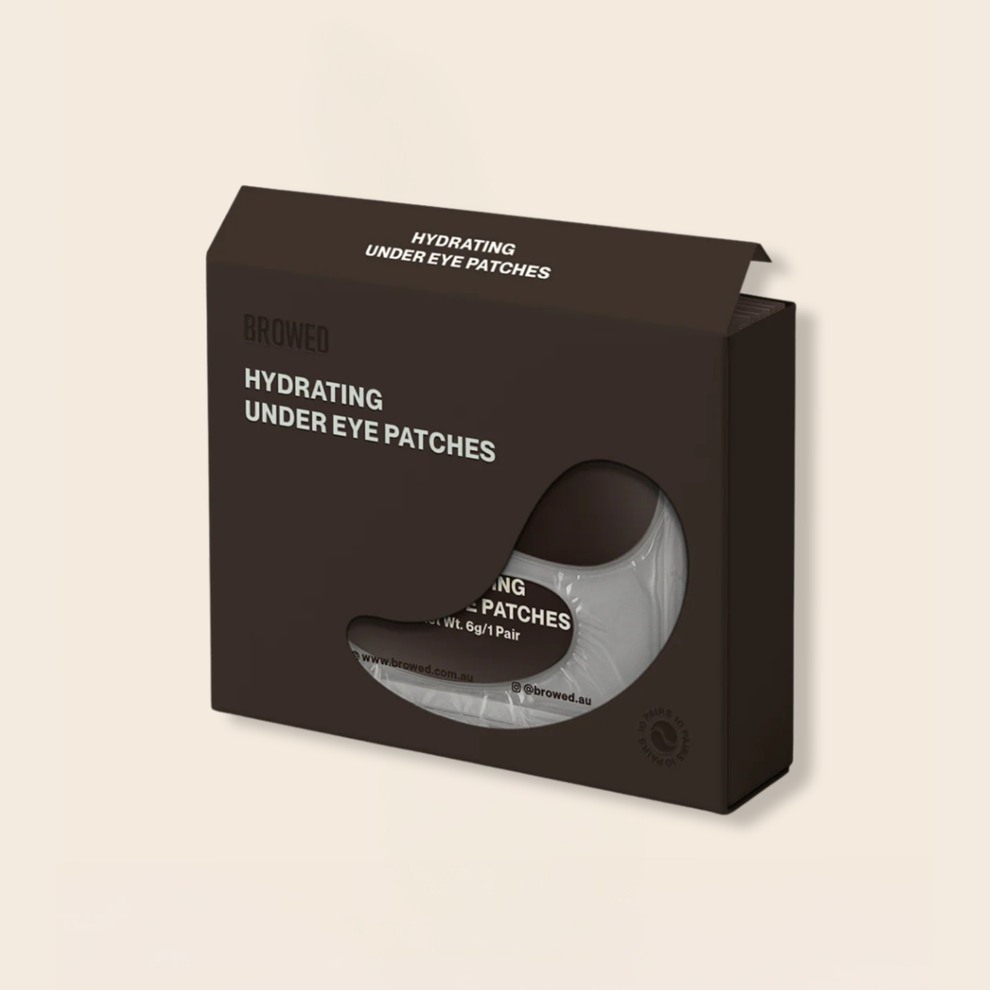 Browed - Hydrating Under Eye Patches (10 pack in a box)