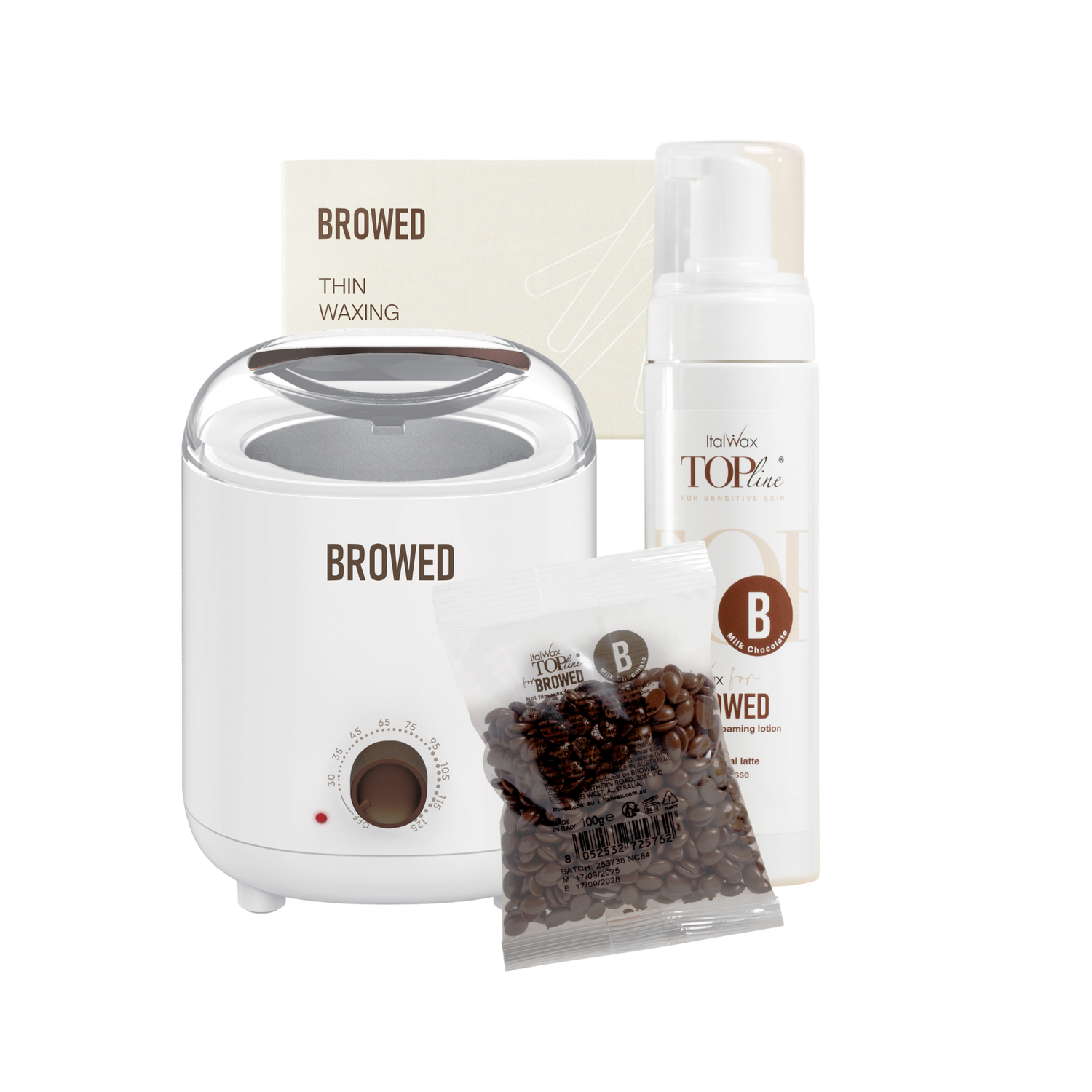 BROWED - Brow Wax Starter Kit