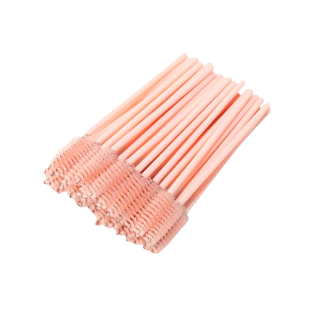 Disposable Mascara Wands - Peach