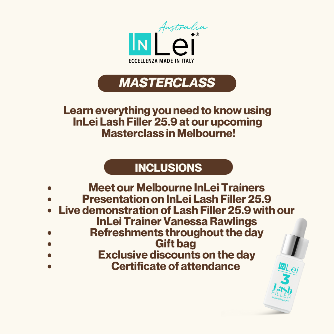 InLei Masterclass Melbourne / 20th of January