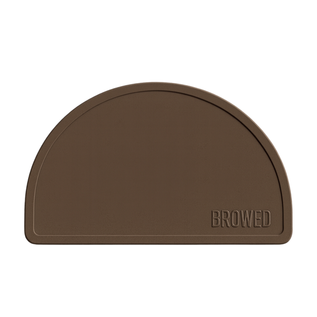 Browed - Silicone Table Protector, Chocolate Brown