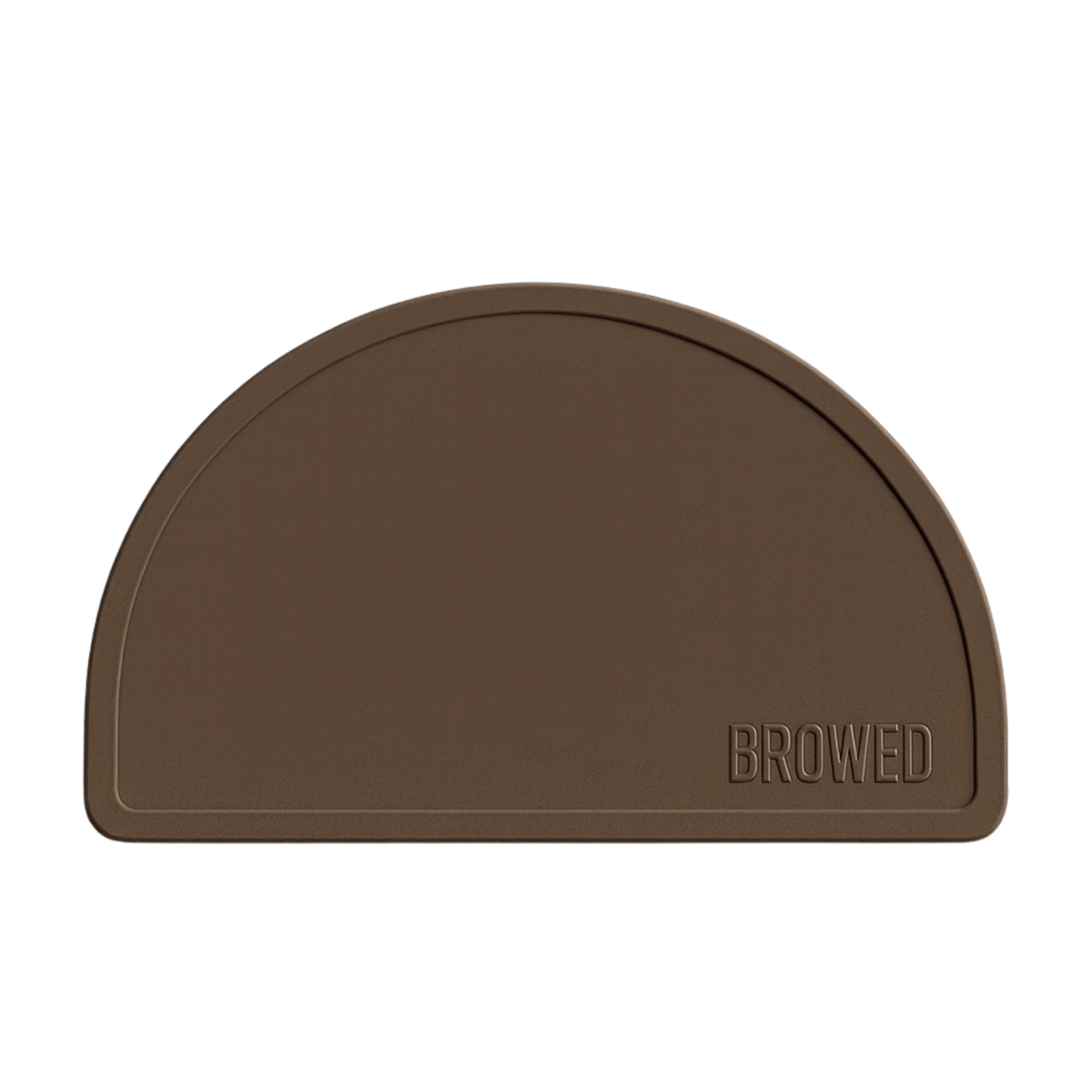 Browed - Silicone Table Protector, Chocolate Brown