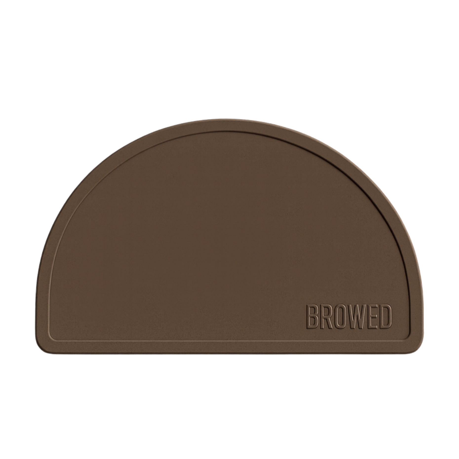 Browed - Silicone Table Protector, Chocolate Brown