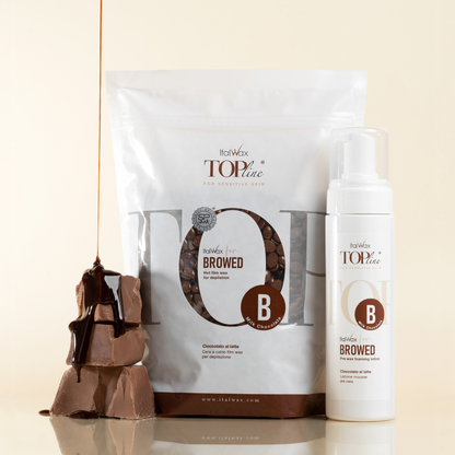 PRE ORDER - Italwax For Browed - Topline Milk Chocolate Wax, 750g