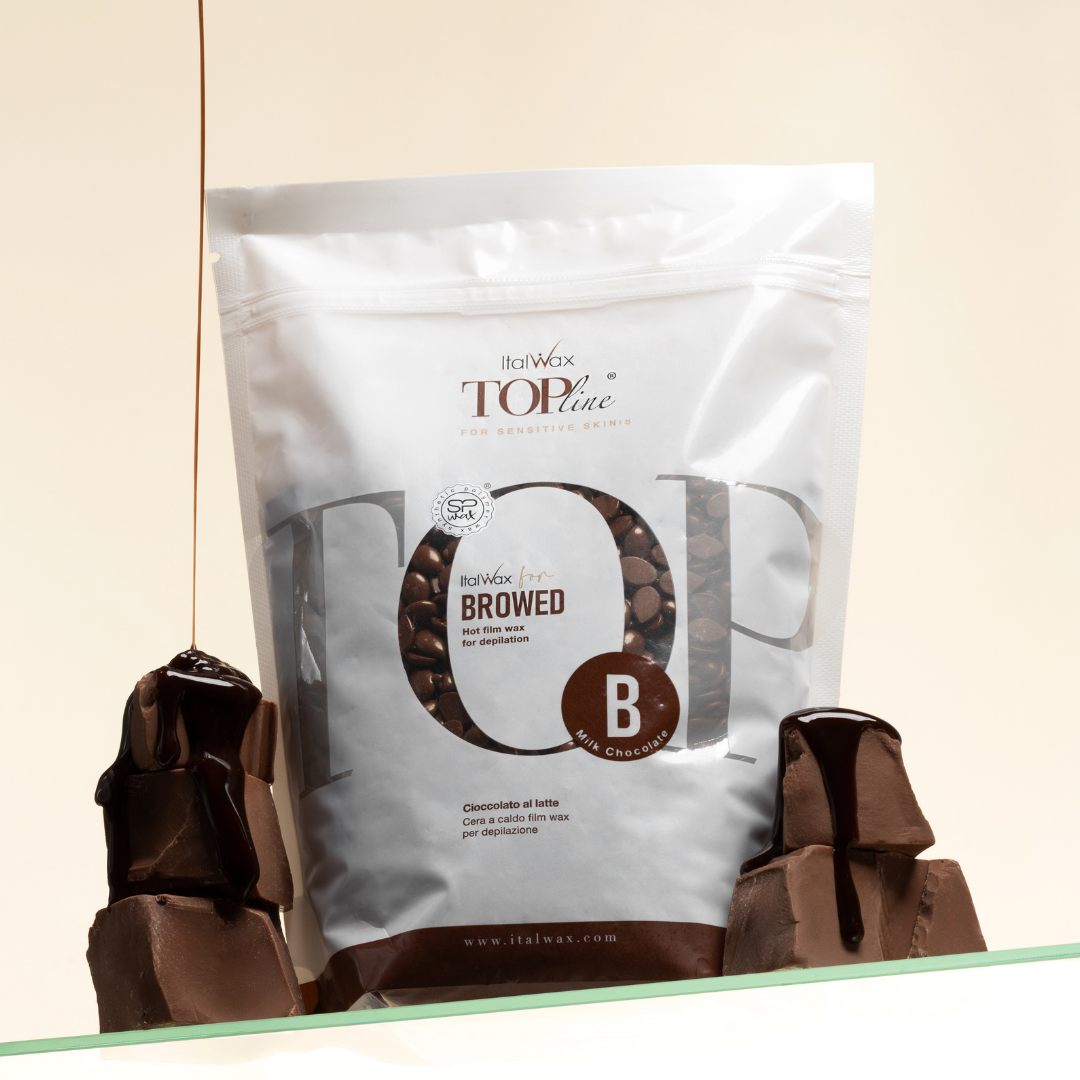 PRE ORDER - Italwax For Browed - Topline Milk Chocolate Wax, 750g