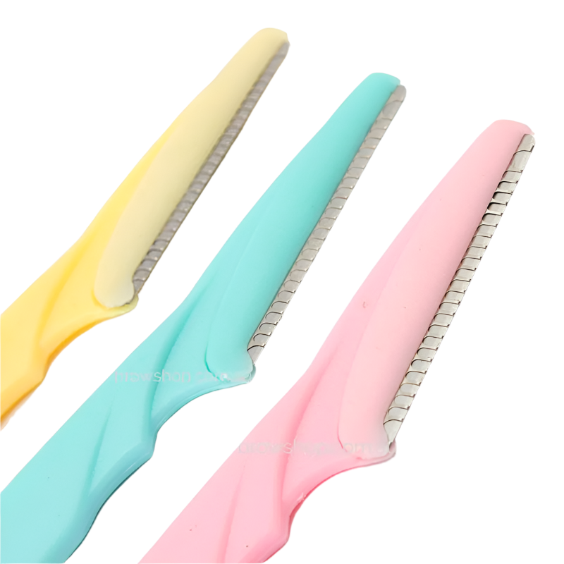 Disposable Eyebrow &amp; Face Razors (3pcs)