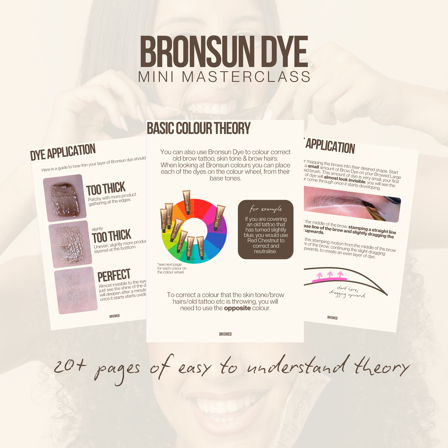 BROWED - Bronsun Dye Mini Masterclass