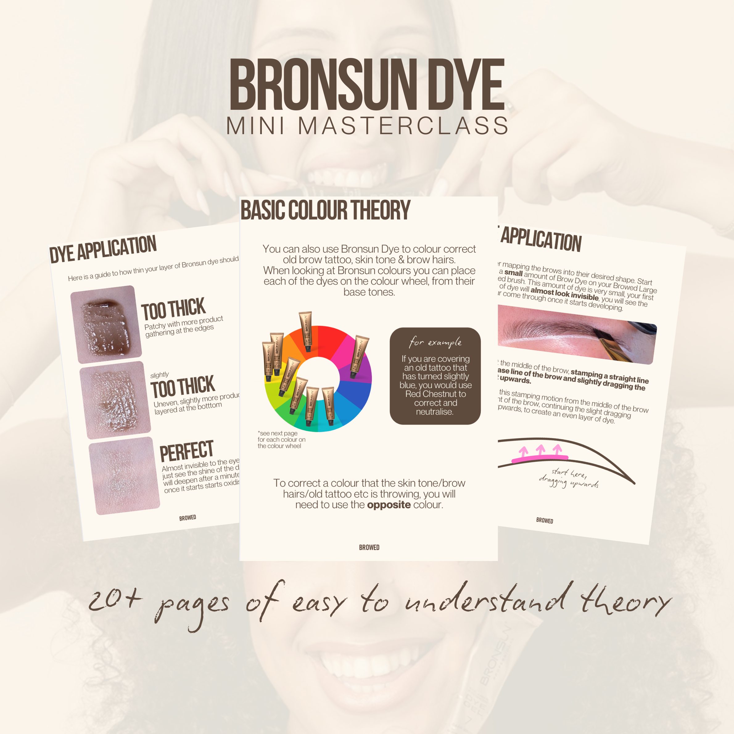BROWED - Bronsun Dye Mini Masterclass