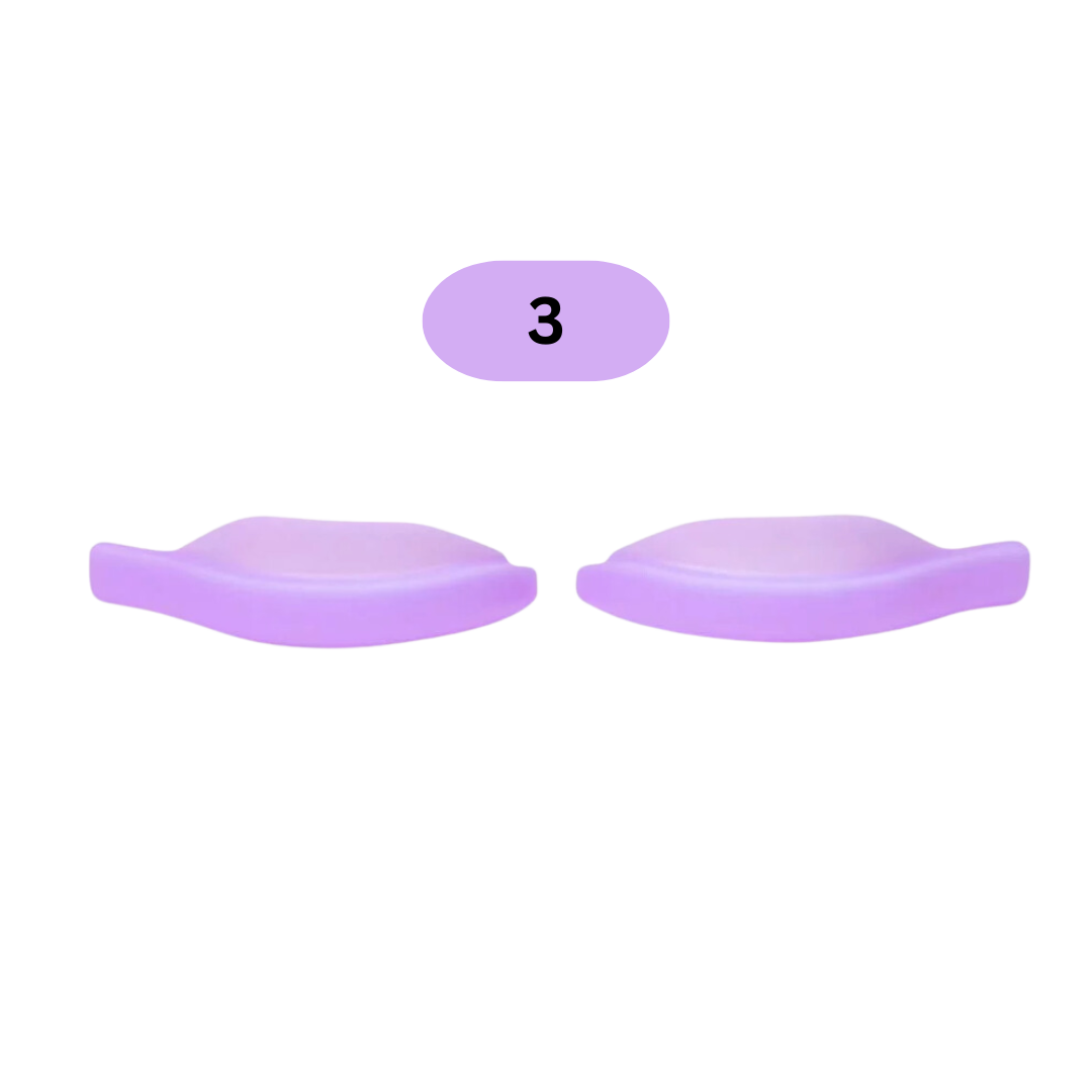 Katya Vinog - Silicone shields for lash lift / Lavender (8 Sizes Available)