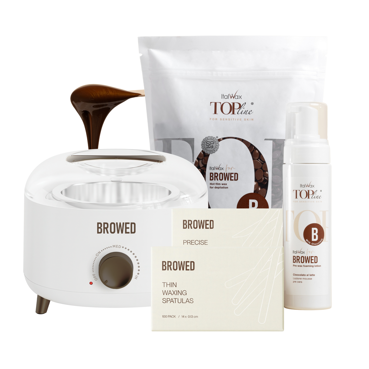 BROWED - Brow Wax Essentials